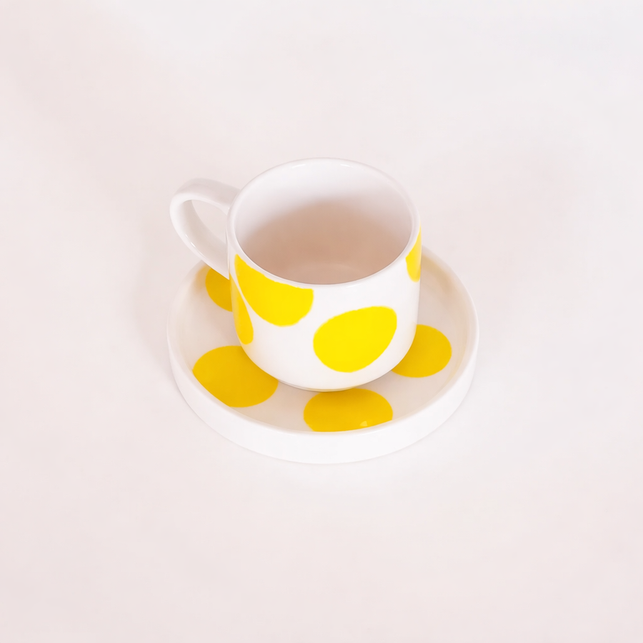 ESPRESSOBECHER MIT UNTERTASSE