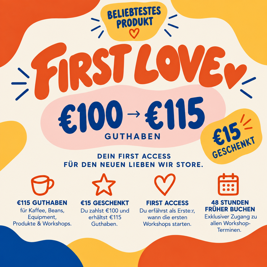 FIRST LOVE - €115 GUTSCHEIN