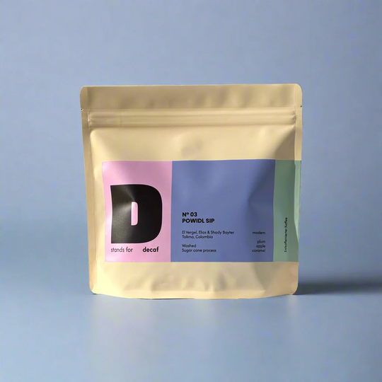 D STANDS FOR DECAF