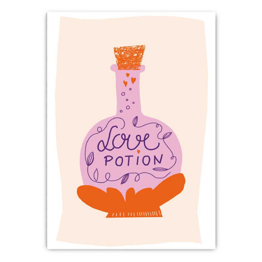 POSTKARTE "LOVE POTION"