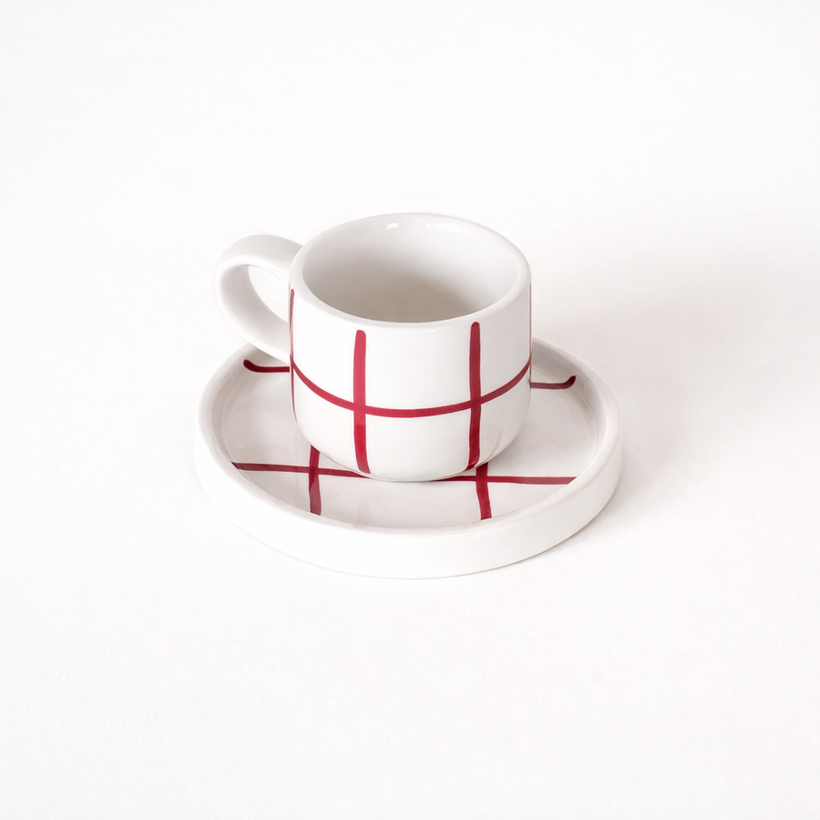 ESPRESSOBECHER MIT UNTERTASSE